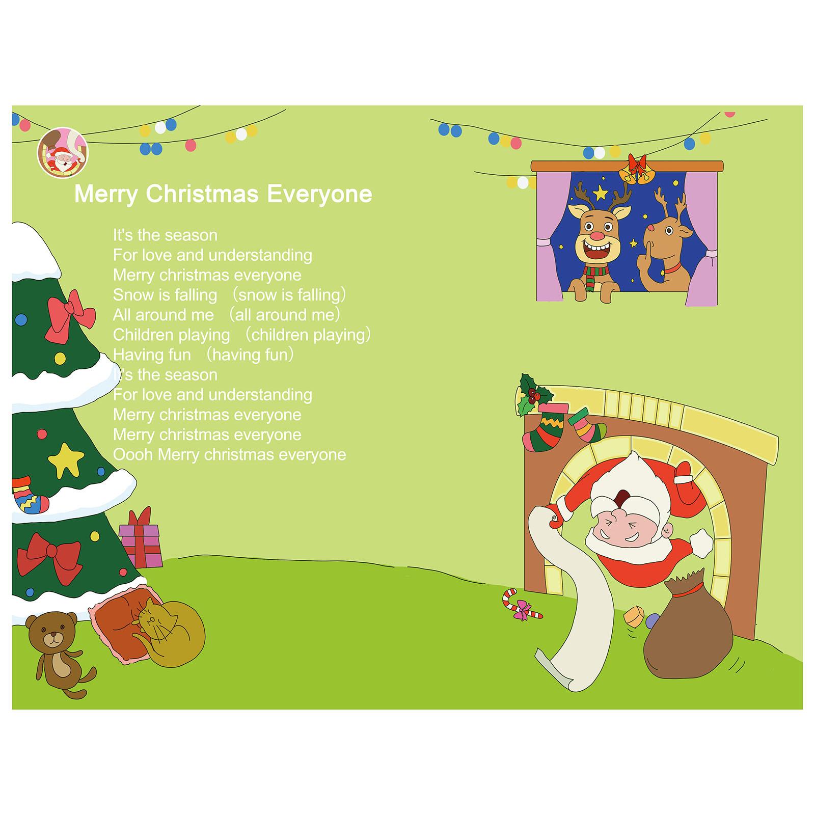 Baby Nursery Songs - インタラクティブな子供用サウンドブック ホリデー10曲 クリスマス童謡 知育玩具 キッズ ベビー