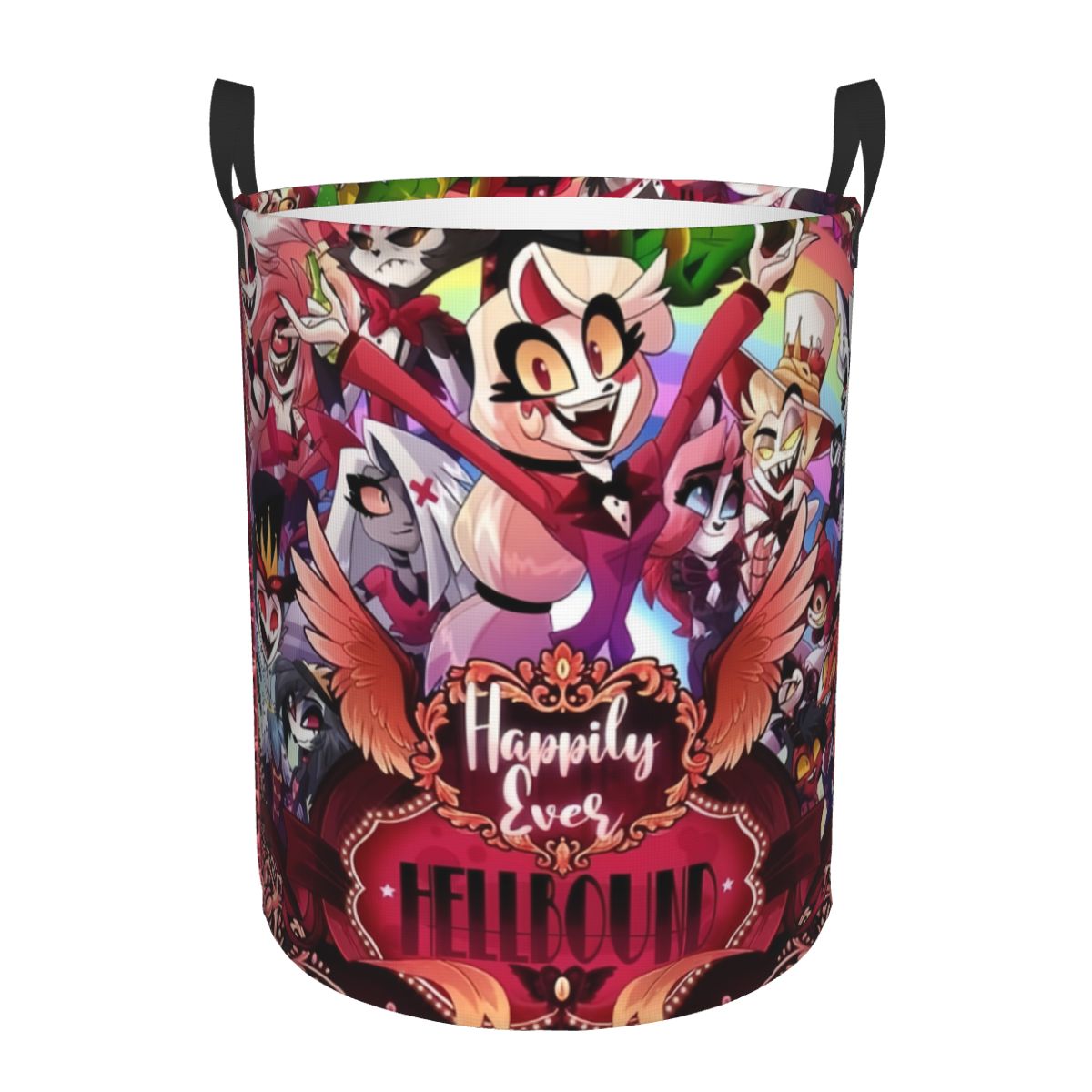 Baby Nursery Songs - カスタムアメリカ Hazbin ホテルランドリーバスケットアニメコメディソングとダンスベビーバスケット保育園おもちゃオーガナイザー収納ビン