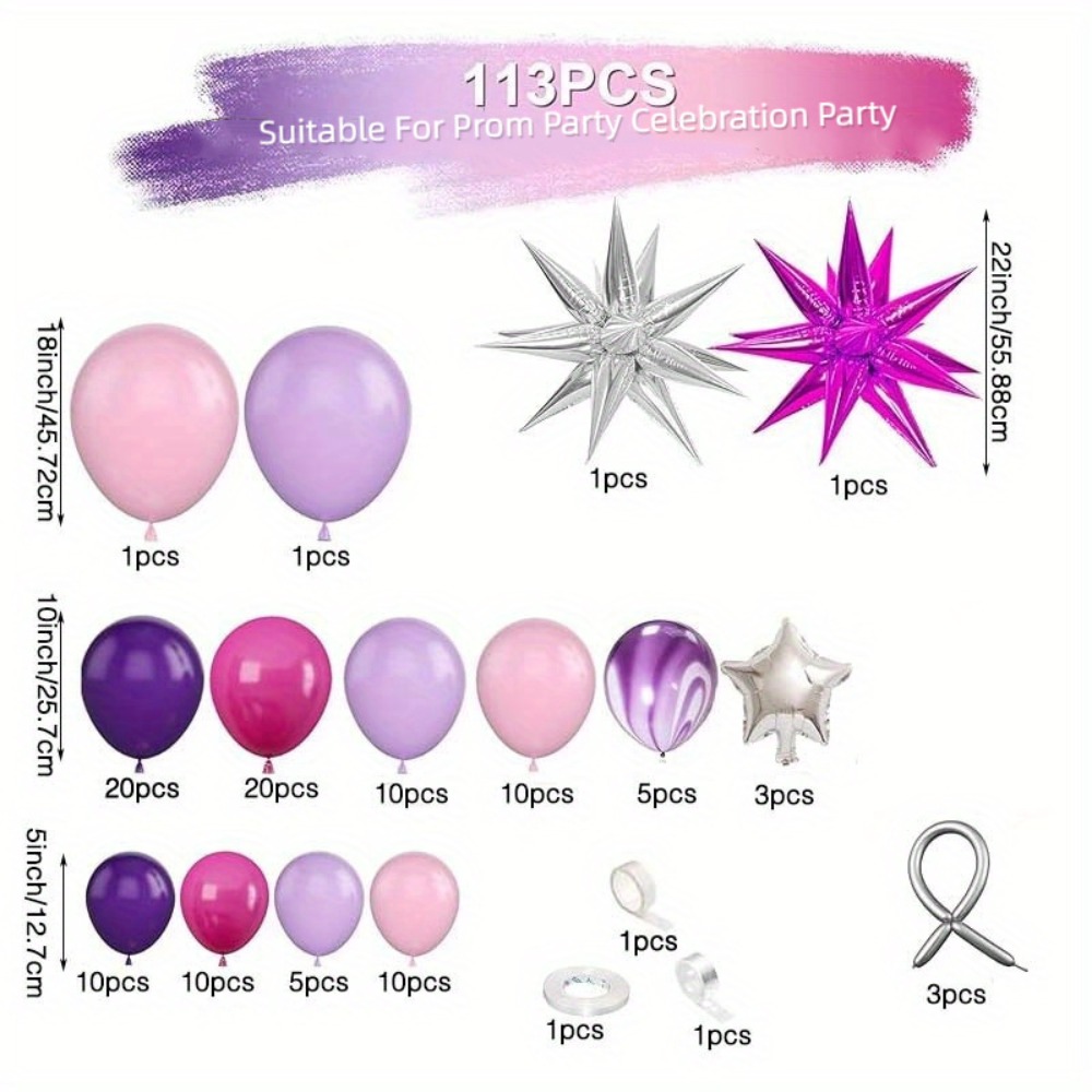 113個入りバルーンガーランドアーチセット 結婚式 誕生日パ - Baby Nursery Hot Air Balloon のレビューと価格