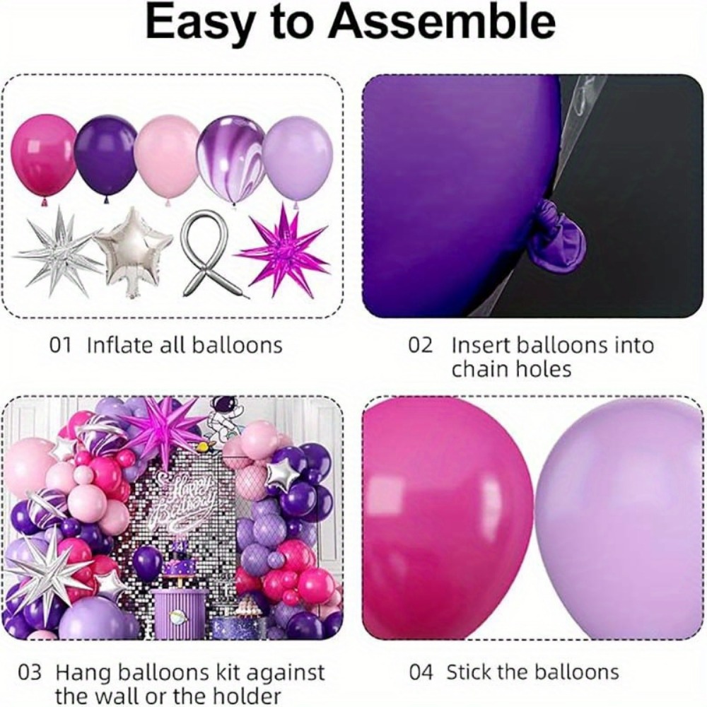 113個入りバルーンガーランドアーチセット 結婚式 誕生日パ - Baby Nursery Hot Air Balloon のレビューと価格