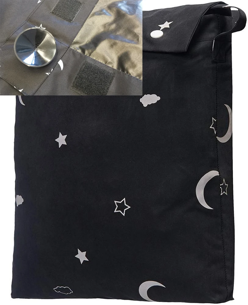 カスタムメイドの携帯用遮光カーテンシェード、吸盤付き、旅行、 - Baby Nursery Light Shade のレビューと価格