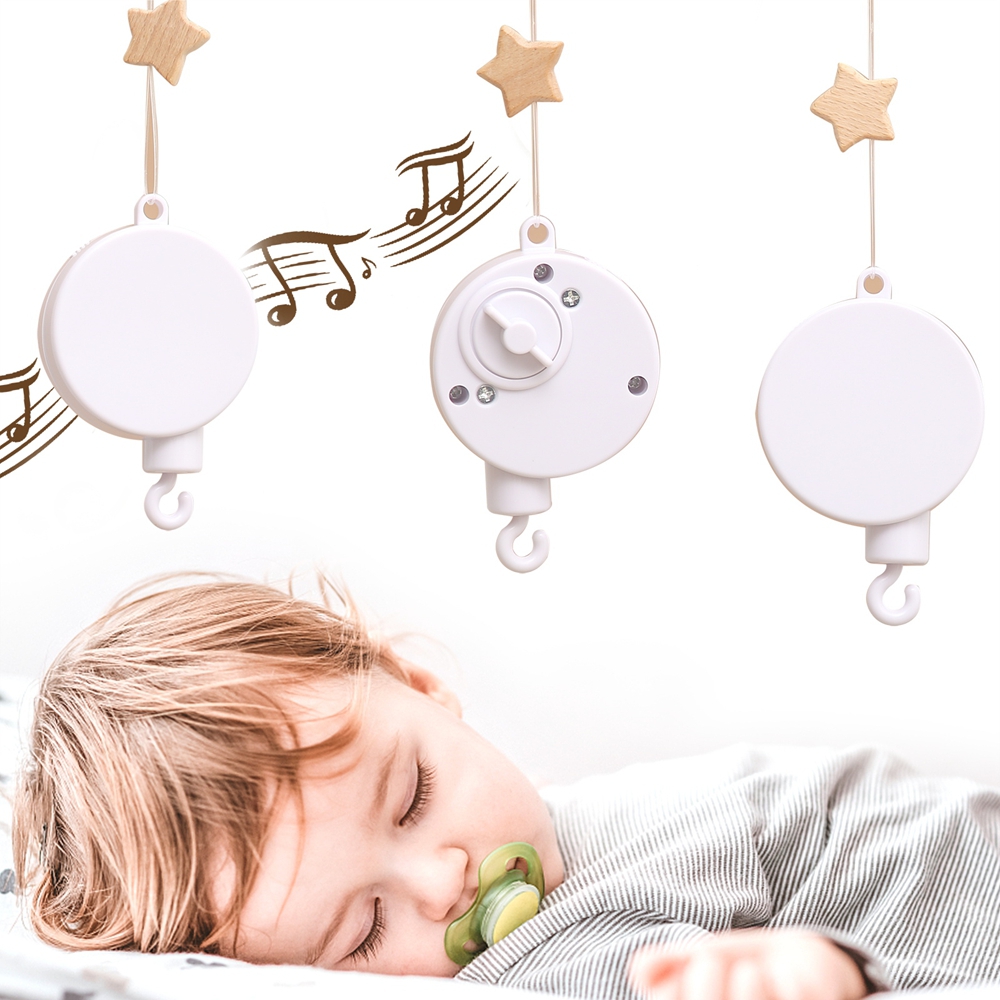 ベビーベッド用回転式オルゴール、0〜12ヶ月の赤ちゃん向け、 - Baby Nursery Songs のレビューと価格