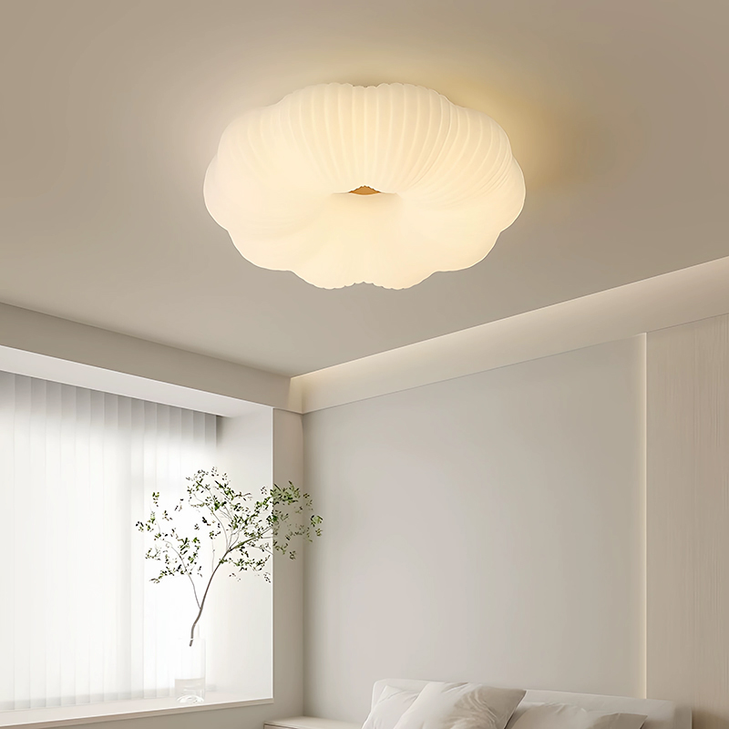 LEDクラウド子供部屋天井照明モダンクリームスタイル寝室ライ - Baby Nursery Pink のレビューと価格