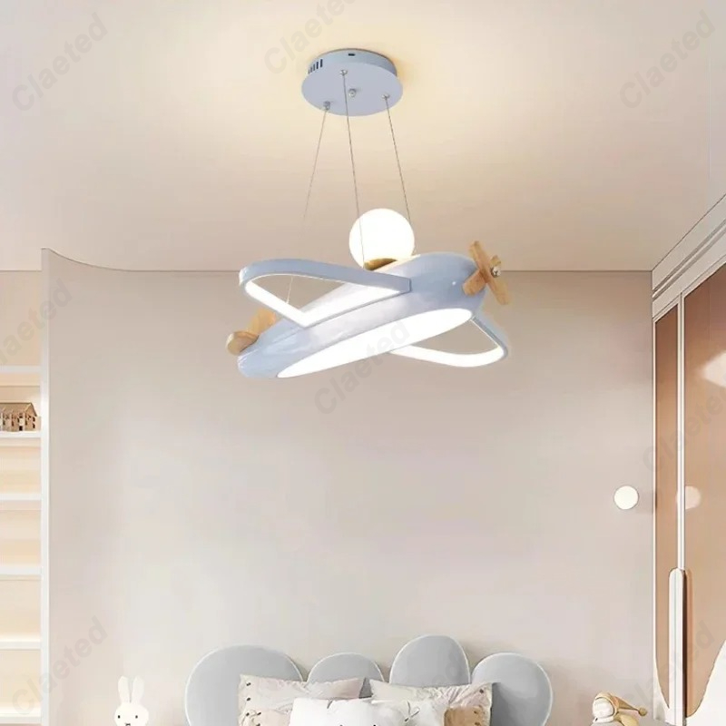 飛行機ランプ LED 子供部屋 ヘリコプターランプ モダン  - Baby Nursery Ceiling Light のレビューと価格
