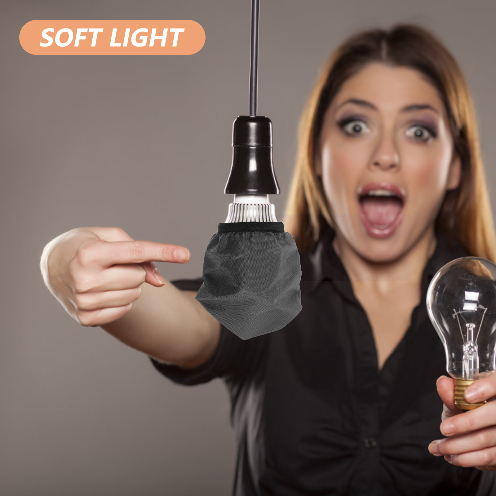 ベビーアンチグレア電球カバー、保育園用ランプシェード、柔らか - Baby Nursery Light Shade のレビューと価格