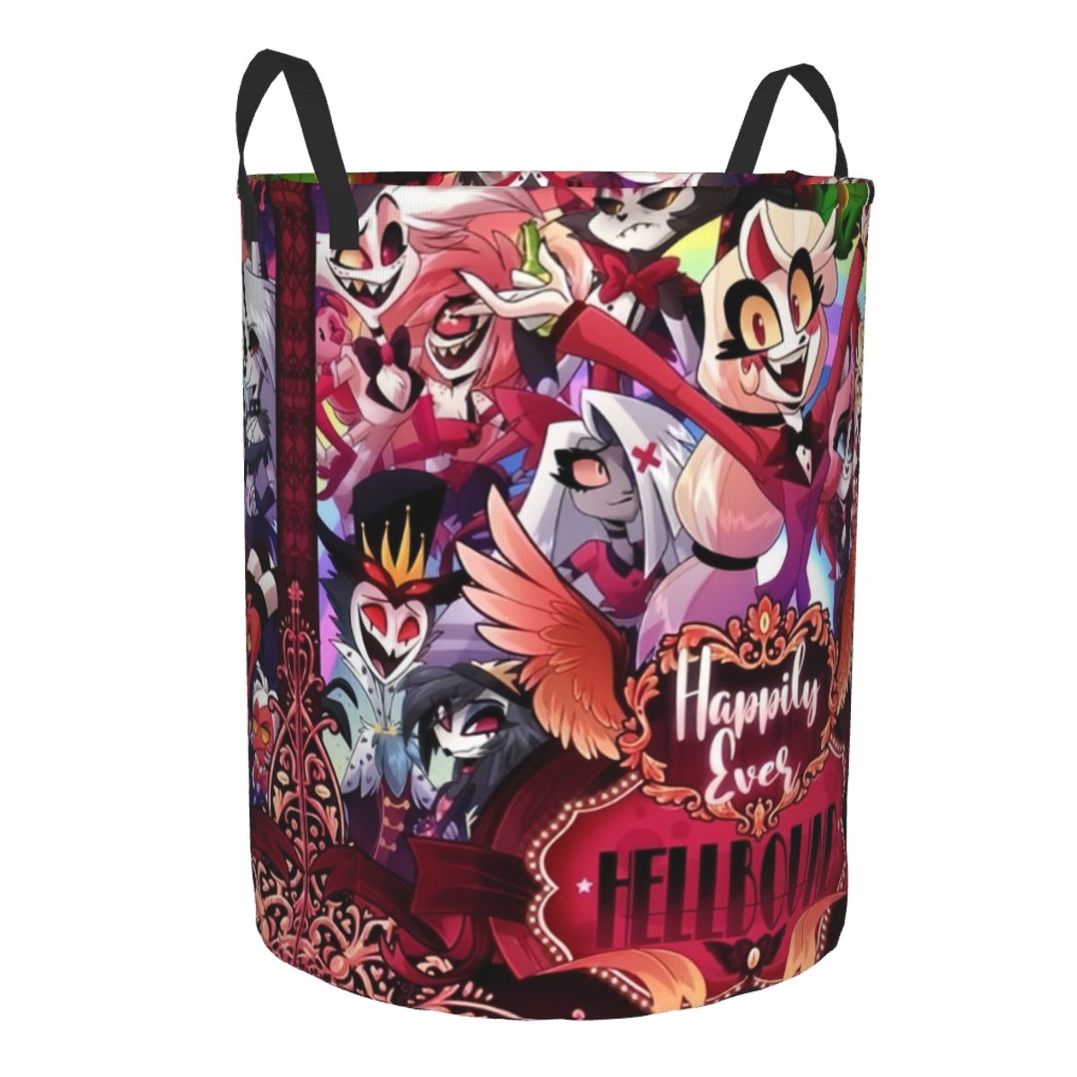 カスタムアメリカ Hazbin ホテルランドリーバスケットア - Baby Nursery Songs のレビューと価格