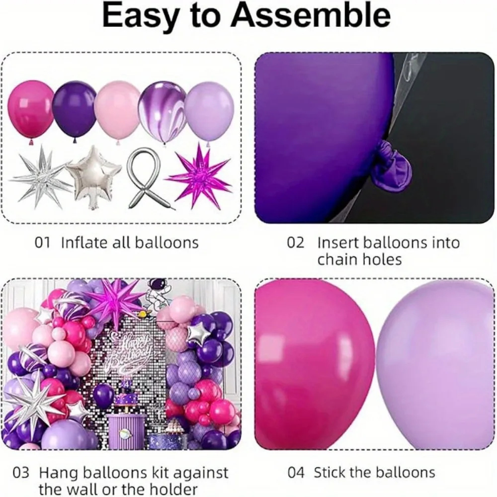 ラテックス風船のアーチ型の花輪,パーティーの装飾,結婚式,誕 - Baby Nursery Hot Air Balloon のレビューと価格