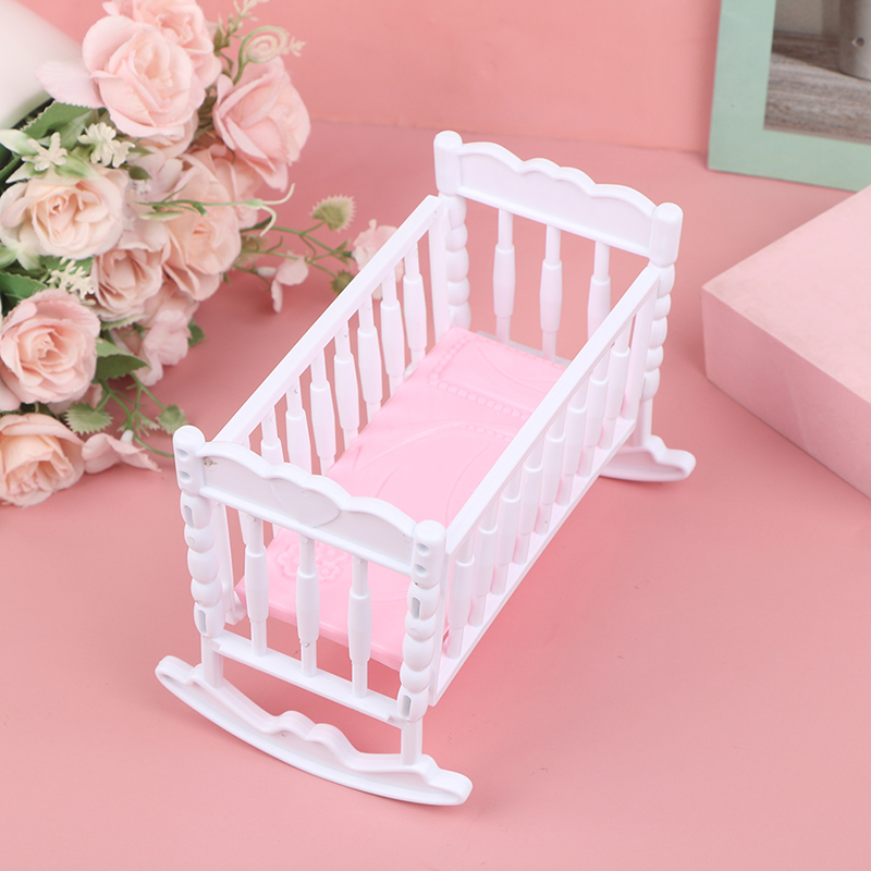 ミニベビーシェイカーガラガラおもちゃピンクホワイトドールハウ - Baby Nursery Pink のレビューと価格