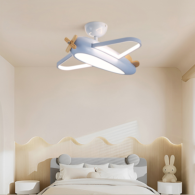 飛行機の天井ランプ漫画子供用天井ランプクリエイティブデザイン - Baby Nursery Ceiling Light のレビューと価格