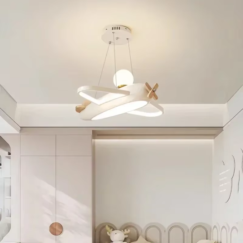 飛行機の天井ランプ漫画子供用天井ランプクリエイティブデザイン - Baby Nursery Ceiling Light のレビューと価格