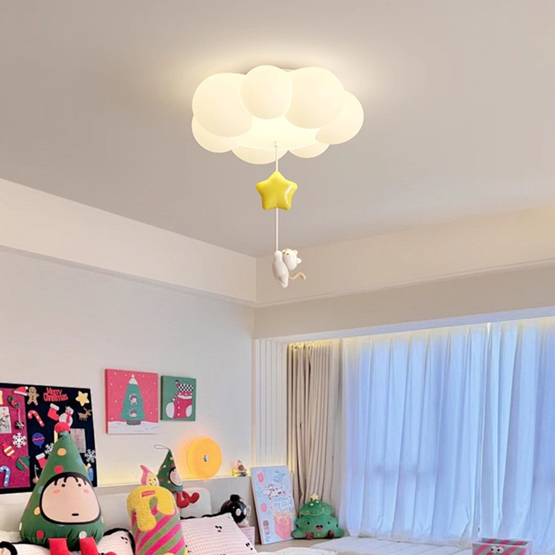 現代的な子供部屋用クラウド天井照明 LED 男の子女の子寝室 - Baby Nursery Ceiling Light のレビューと価格