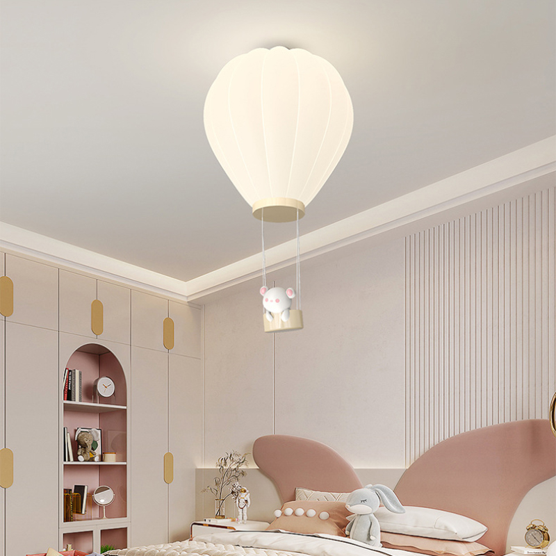 クリームスタイル子供部屋シーリングライト白熱気球ライトクリエ - Baby Nursery Hot Air Balloon のレビューと価格