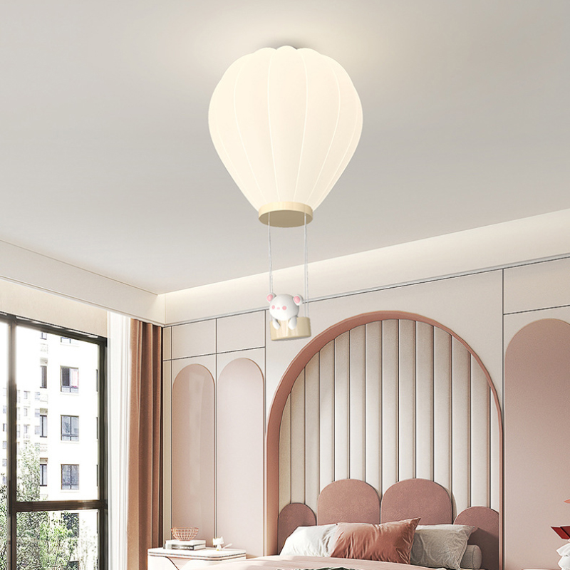 クリームスタイル子供部屋シーリングライト白熱気球ライトクリエ - Baby Nursery Hot Air Balloon のレビューと価格